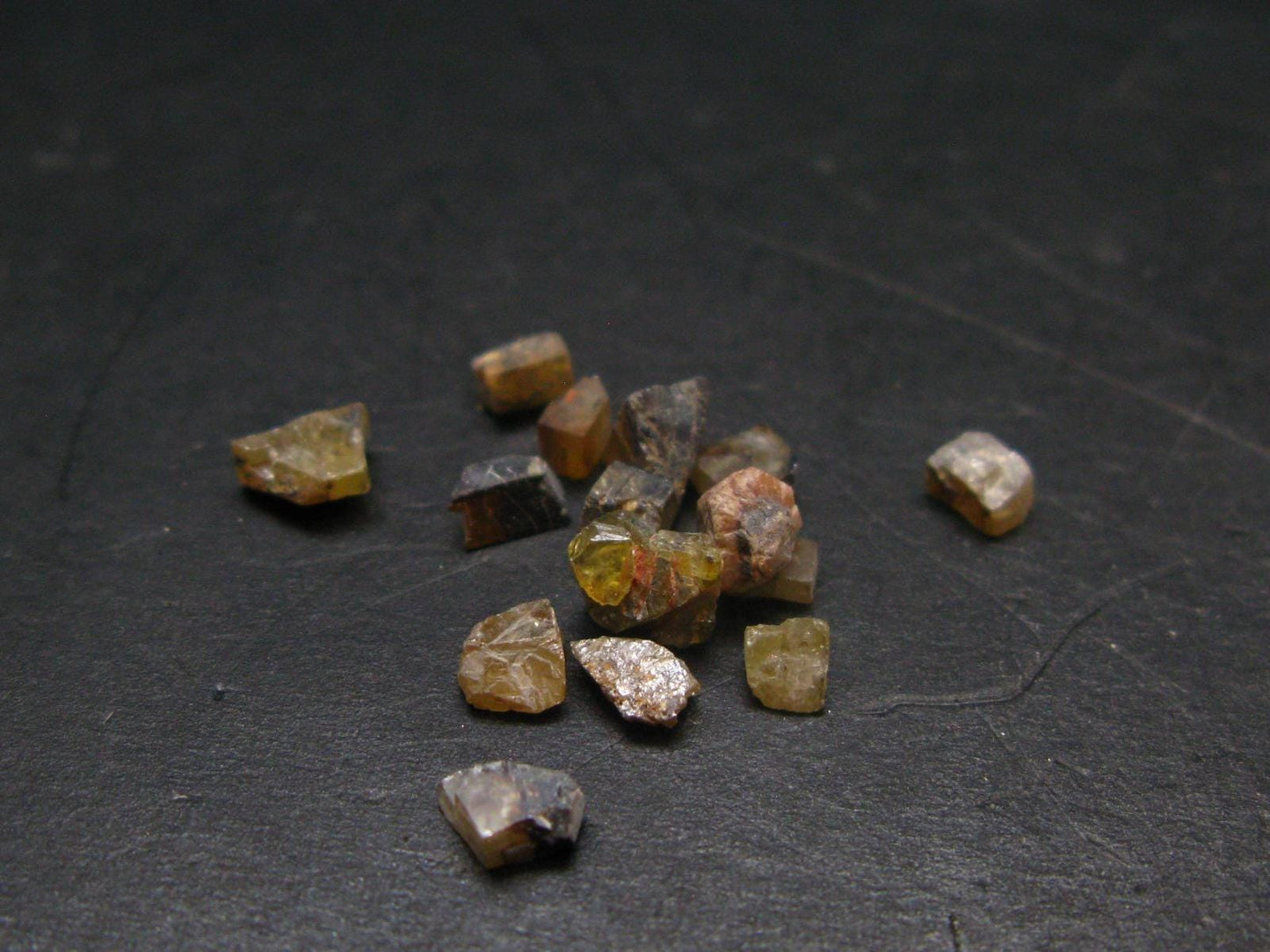 Lot of 15 Stibio Tantalite Crystals From Brazil - 13.30 Carats
