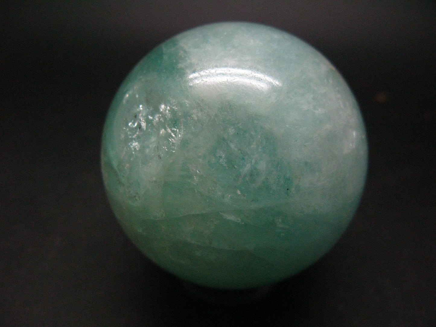 Genuine Blue Aquamarine Sphere Ball From Brazil - 2.3" - 301 Grams