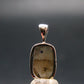 Phenakite Phenacite Crystal Silver Pendant from Russia - 0.7" - 1.14 Grams