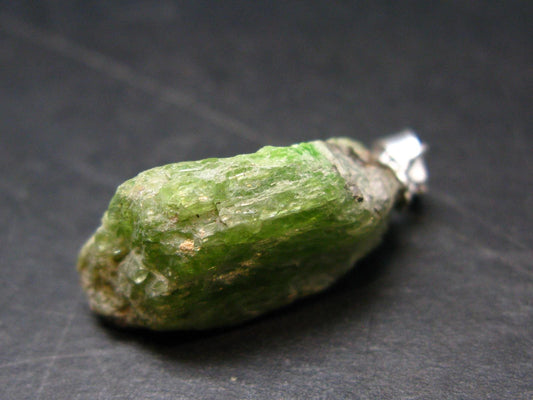 Rare Neon Tremolite Crystal Pendant from Tanzania - 1.0" - 14.40 Carats