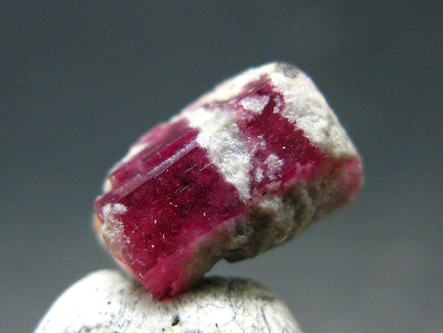 Nice Rare Gem Bixbite Red Emerald Beryl DT Crystal From Utah USA - 5.74 Carats