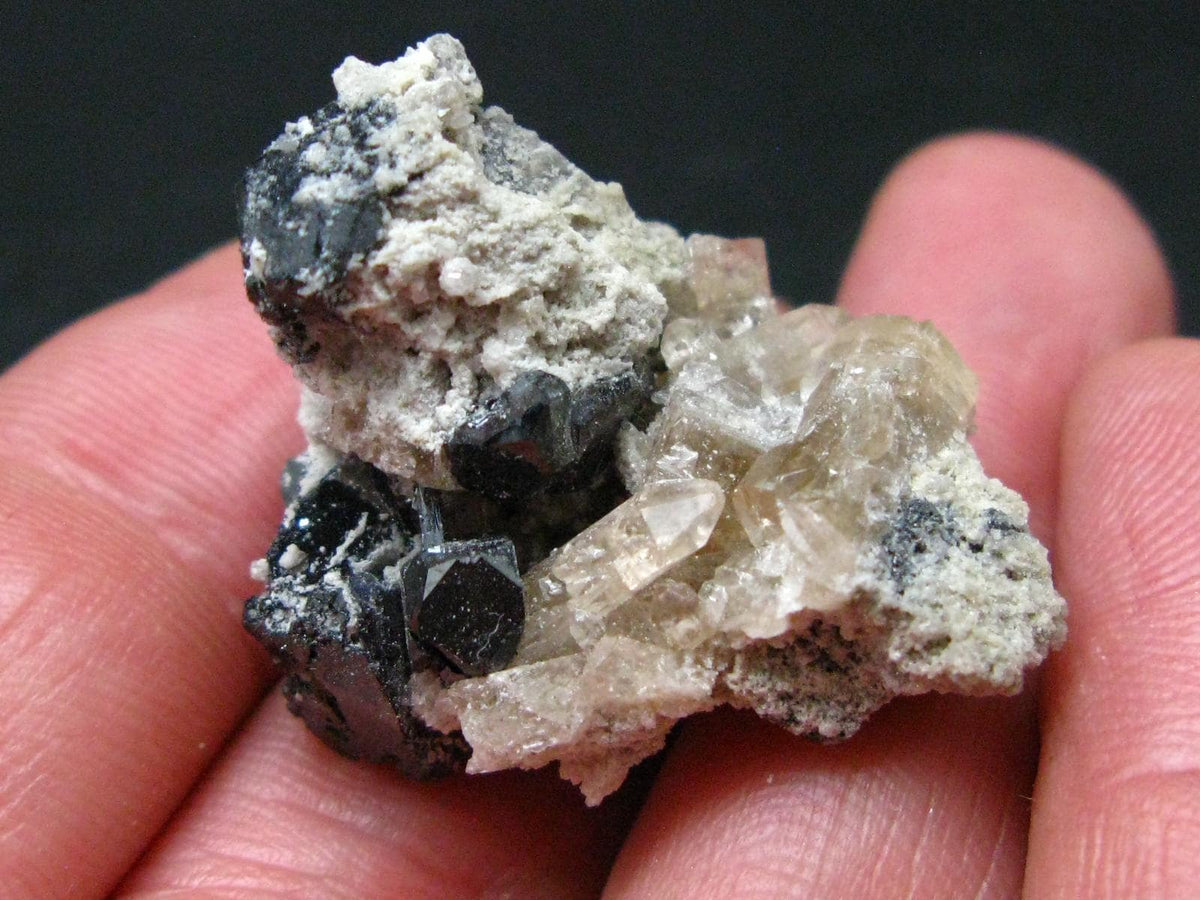 Rare Topaz & Bixbyite Crystal from Utah, USA - 13.99 Grams - 1.1"