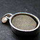 Pyrite Silver Pendant From Peru - 8.13 Grams - 1.2"