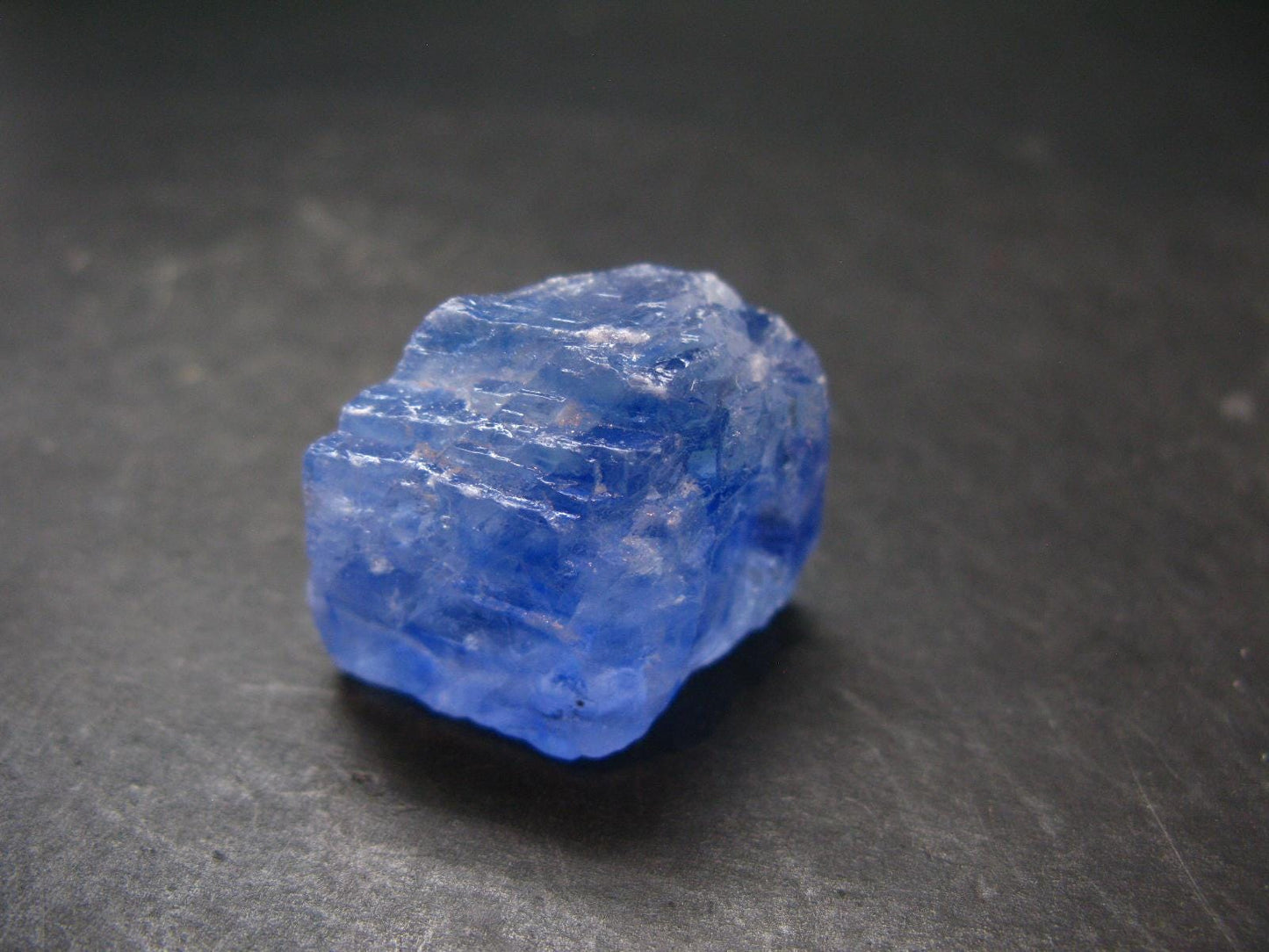 Blue Halite Crystal From USA - 1.3" - 18.88 Grams