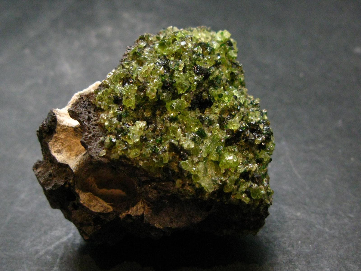 Rare Gem Peridot Cluster from Arizona, USA - 2.4"