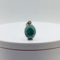 Grandidierite Pendant Blue Green Cabochon Gemstone Silver Necklace Natural Crystal Jewelry Gift