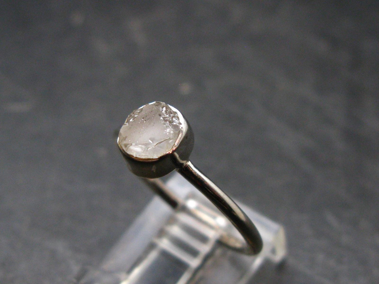 Phenakite Phenacite Sterling Silver Size 7 Ring from Russia - 1.85 Grams