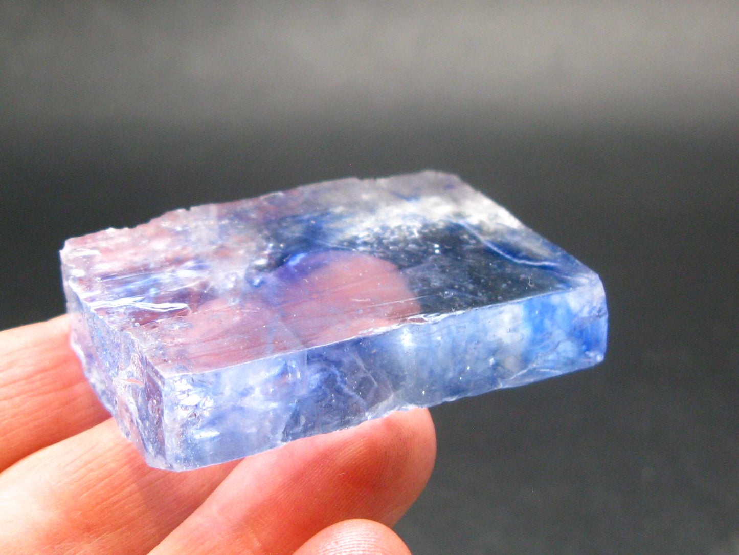 Blue Halite Crystal From USA - 1.8" - 32.6 Grams