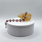 Imperial Topaz Bracelet – Natural Pink Topaz with Gold-Tone Chain - 14.87 Grams