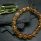 Citrine Genuine Bracelet ~ 7 Inches ~ 10mm Round Beads