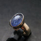 Tanzanite (Zoisite) Sterling Silver Ring - 6.09 Grams - Size 7.05