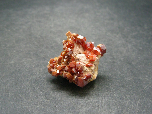 Large Vanadinite Cluster From Morocco - 1.2"