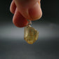 Natural Unheated Citrine Sterling Silver Pendant from Zambia - 0.9" - 3.90 Grams