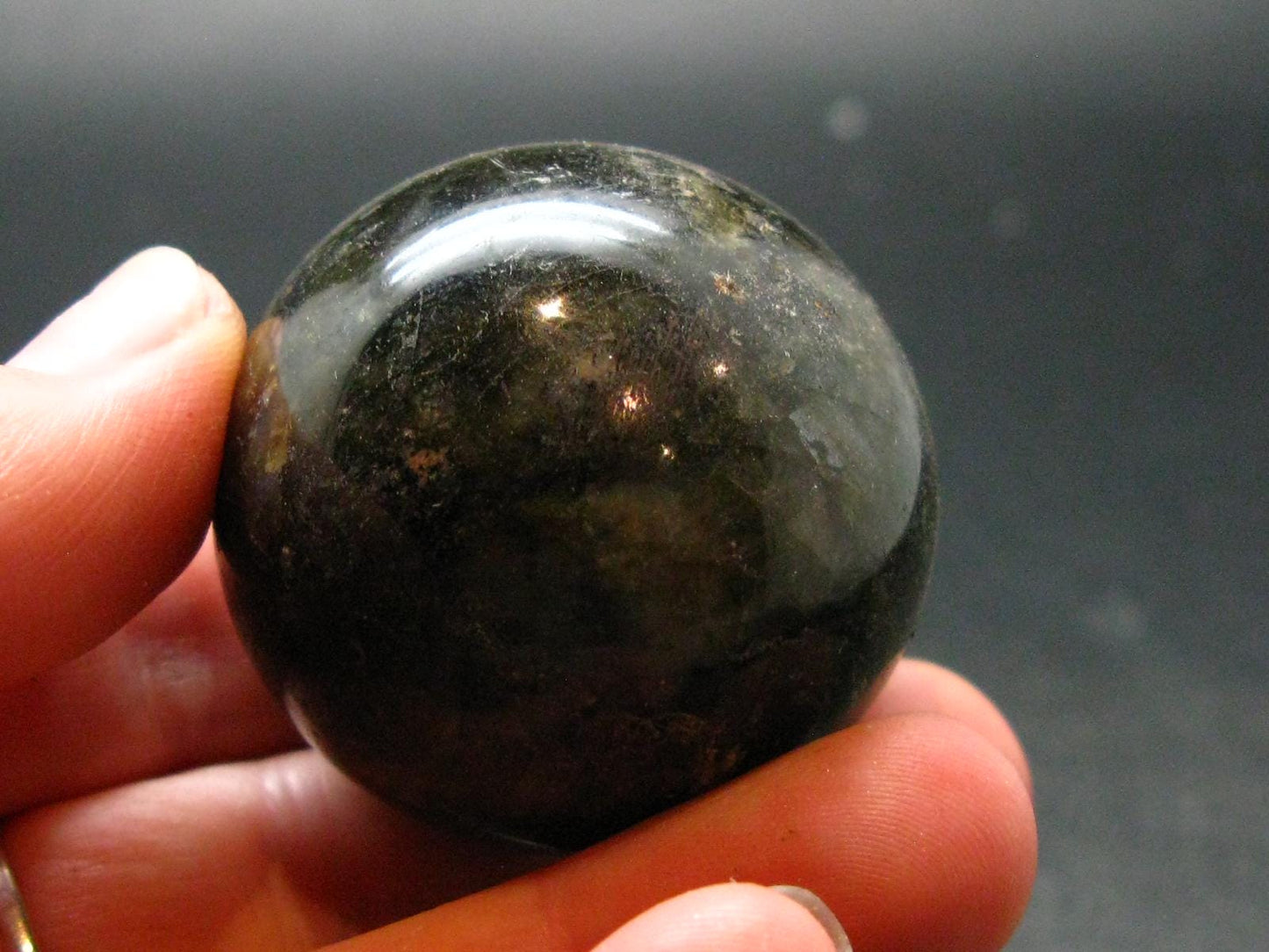 Labradorite Sphere from Madagascar - 1.2"