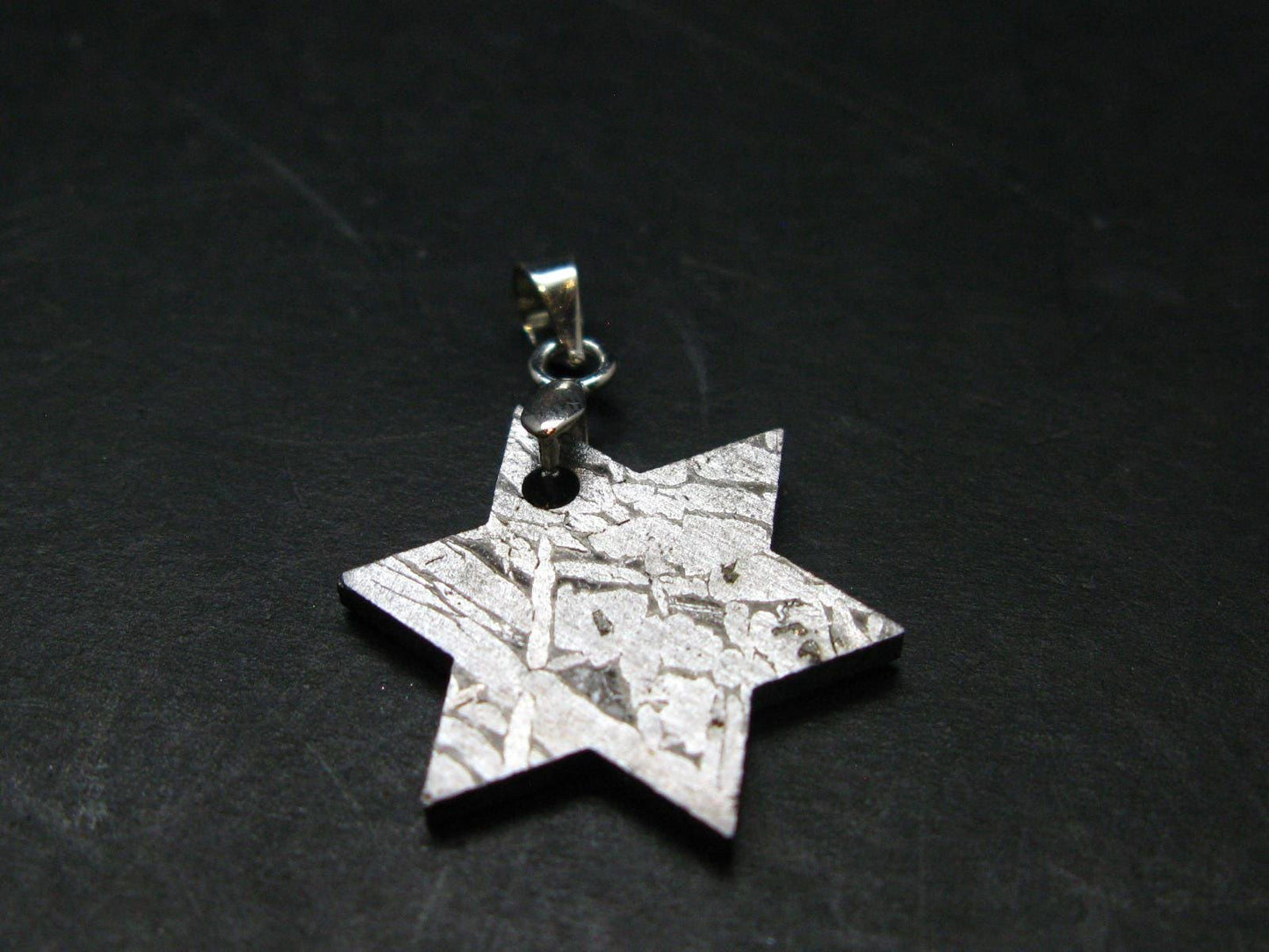 Muonionalusta Meteorite Pendant from Sweden - 1.2"