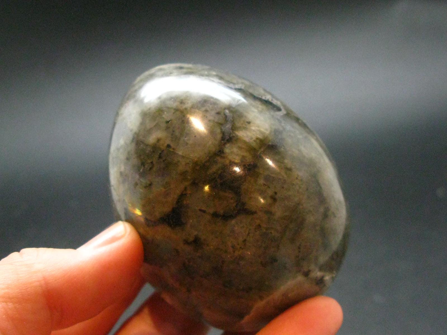 Labradorite Egg from Madagascar - 2.6"