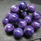 AAA Grade Charoite Genuine Bracelet ~ 7 Inches ~ 13mm Round Beads