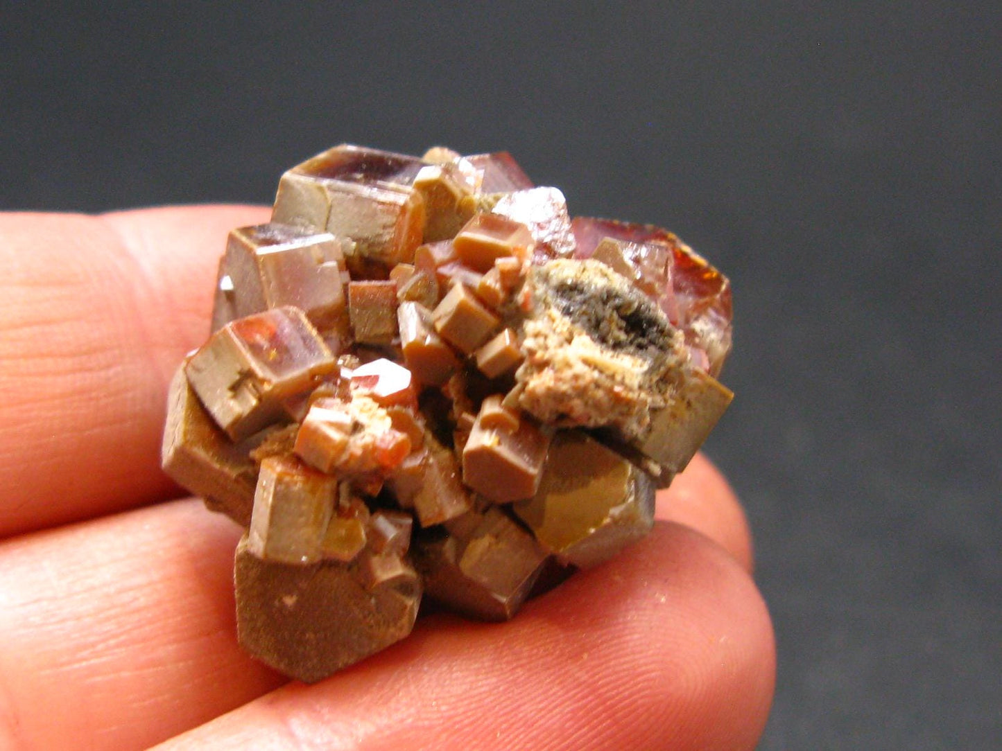 Vanadinite Crystal From Morocco - 1.0" - 23.19 Grams