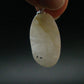 Very Rare White Cryolite 925 Silver Pendant from Greenland - 1.2" - 3.25 Grams