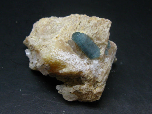 Rare Blue Apatite Cluster from Russia - 3.1" - 143 Grams