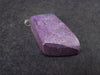 Rare Silver Stichtite Pendant from Australia - 1.3" - 4.80 Grams