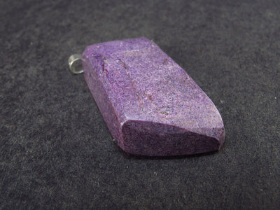 Rare Silver Stichtite Pendant from Australia - 1.3" - 4.80 Grams