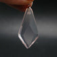 Symbol of Love and Beauty!! Natural Rose Quartz Pendant In 925 Silver From Brazil - 1.7" - 5.14 Grams