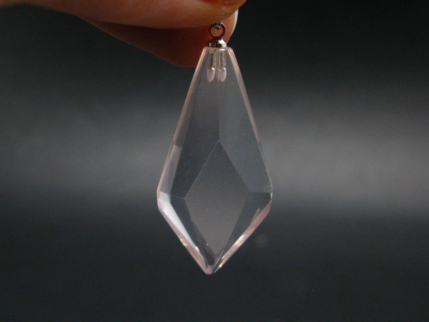 Symbol of Love and Beauty!! Natural Rose Quartz Pendant In 925 Silver From Brazil - 1.7" - 5.14 Grams