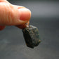 Unpolished Terminated Neon Blue Apatite Silver Pendant From Brazil - 2.6" - 10.49 Grams