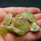 lot Of 10 Brazilianite Crystals From Brazil - 0.9" - 24.38 Grams