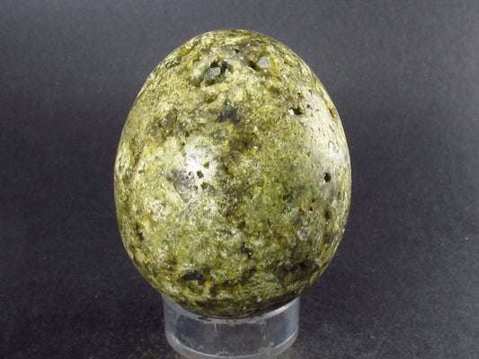 Nice Rare Epidote Egg From Peru - 2.6"