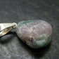 Rarest Paraiba Copper Blue Tourmaline Crystal Silver Pendant From Brazil - 1.0" - 3.0 Grams