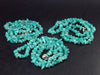 Amazon stone!! Lot of 3 Natural Amazonite (green microcline) Tumbled Beads Necklaces from Madagascar - 44.5 Grams