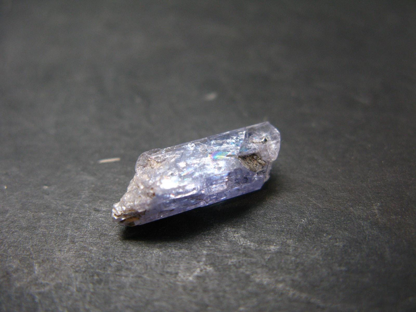 Fine Gem Tanzanite Zoisite Crystal From Tanzania - 7.55 Carats - 0.7"