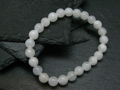 Cryolite Genuine Bracelet ~ 7 Inches ~ 8mm Round Beads