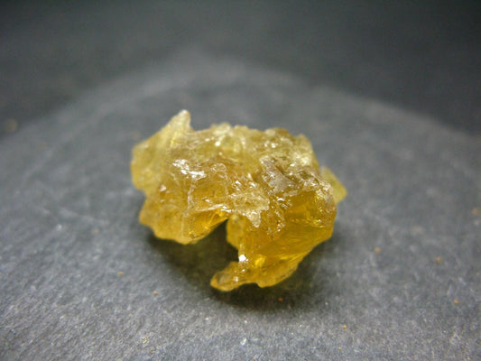 Etched Heliodor (Yellow Beryl) Crystal from Brazil - 32.85 Carats - 1.2"