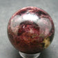 Red Tourmaline Rubellite Sphere Ball From Russia - 1.3" - 74.62 Grams