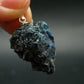 Heaven Stone!! Wet-Look Indigo Blue Lazulite Cluster Silver Pendant From Canada - 1.2" - 5.65 Grams