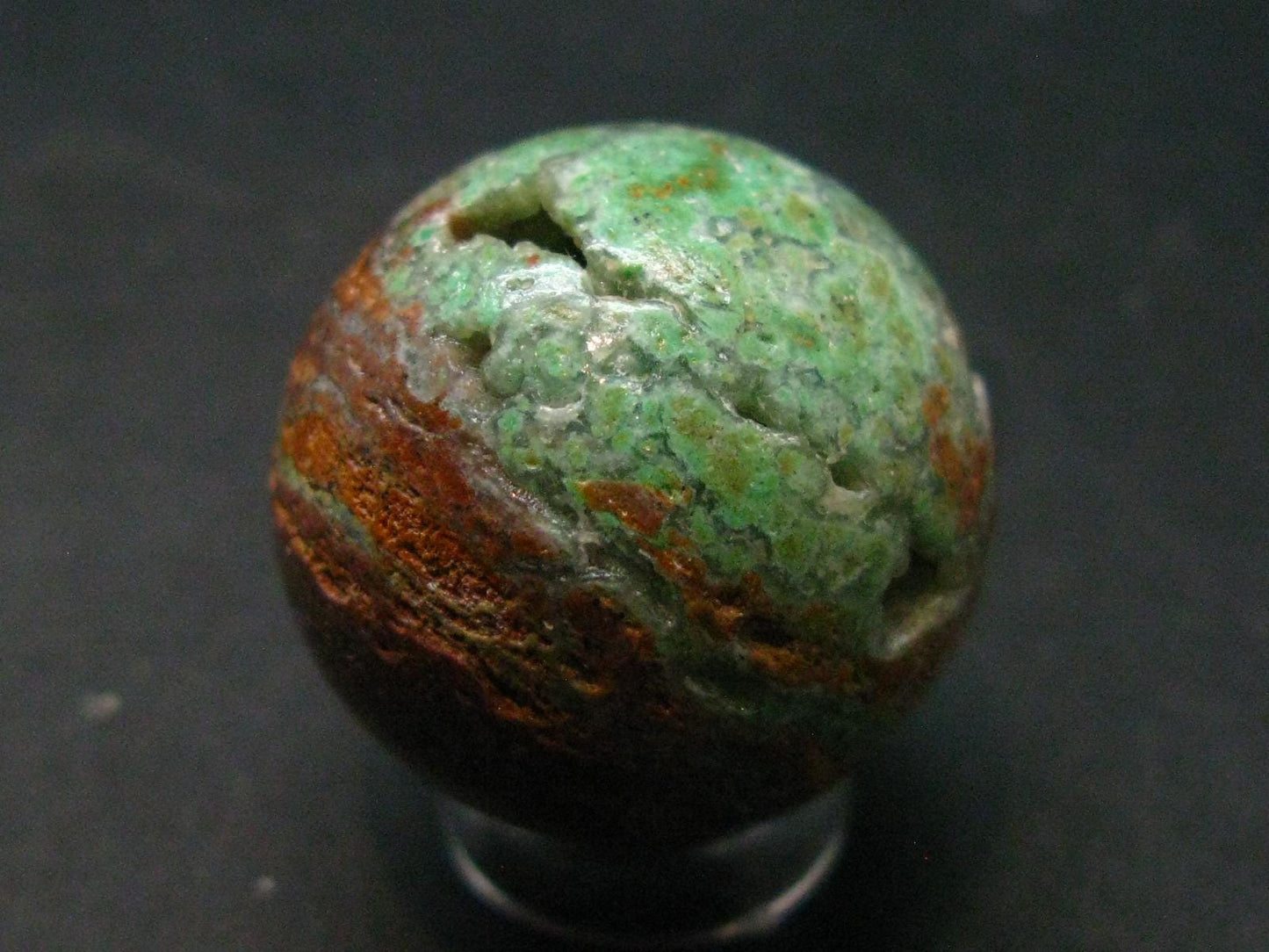 Rare Green Smithsonite Sphere Ball from Namibia - 10.9" - 17.84 Grams