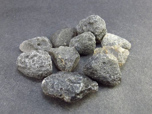 Lot of 10 Cintamani Stones from Indonesia - 44.1 Grams