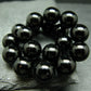 Black Tourmaline Genuine Bracelet ~ 7 Inches ~ 10mm Round Beads