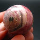 Rhodochrosite Sphere Ball from Argentina - 1.1" - 46.24 Grams