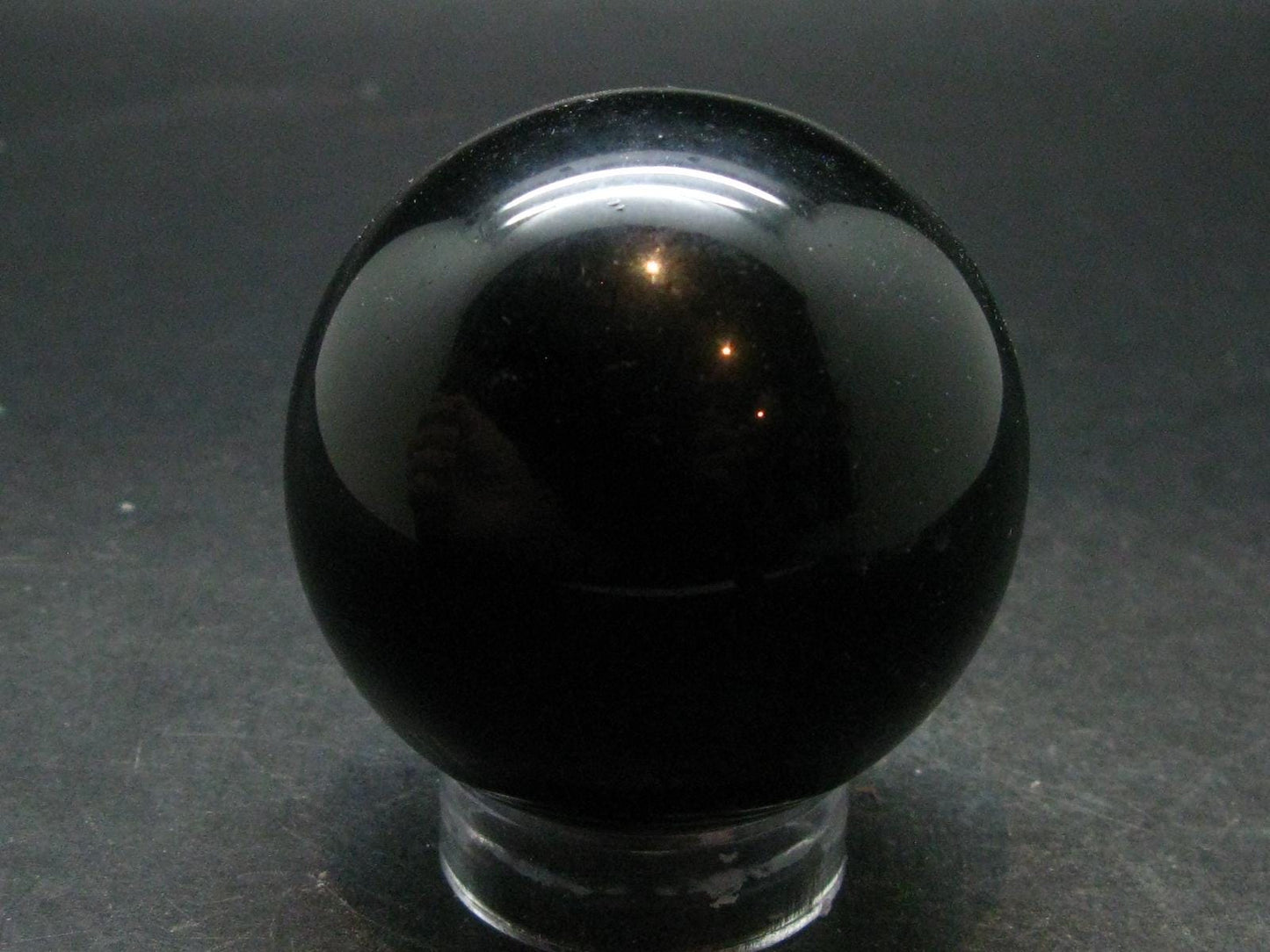 Black Obsidian Sphere From Mexico - 2.1"