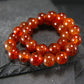 Garnet Hessonite Genuine Bracelet ~ 7 Inches ~ 6mm Round Beads