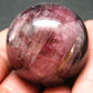 Red Tourmaline Rubellite Sphere Ball From Russia - 1.6" - 94.29 Grams