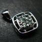 Genuine Alexandrite Gem Silver Pendant From Russia - 1.60 Grams - 0.38 TCW