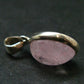 Pink Morganite Silver Pendant From Brazil - 1.1" - 3.88 Grams