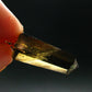 Natural Unheated Citrine Sterling Silver Gold Plated Pendant from Zambia - 1.4" - 4.69 Grams