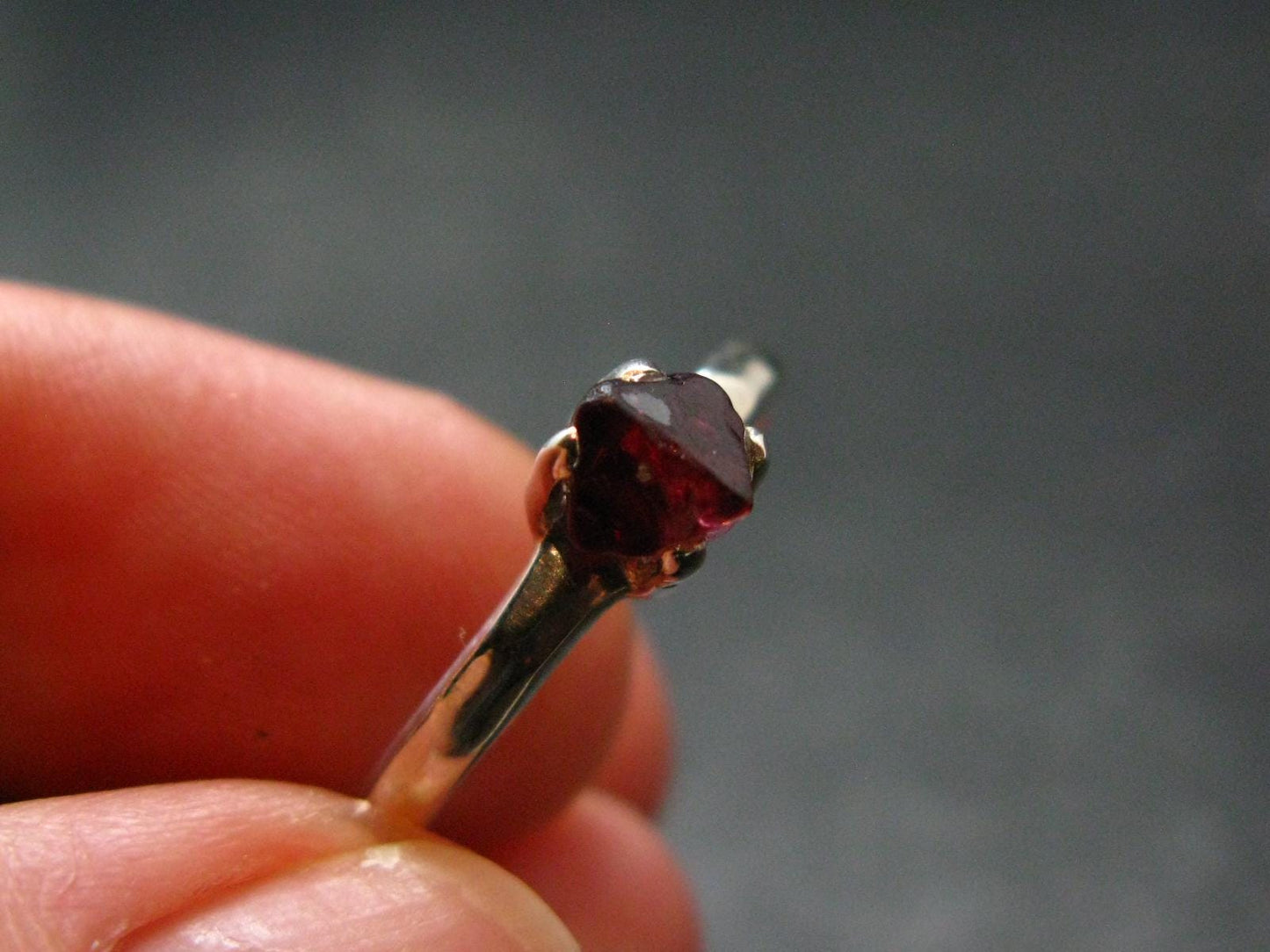 Spinel Ring From Tanzania - Size 8.25 - 2.0 Grams