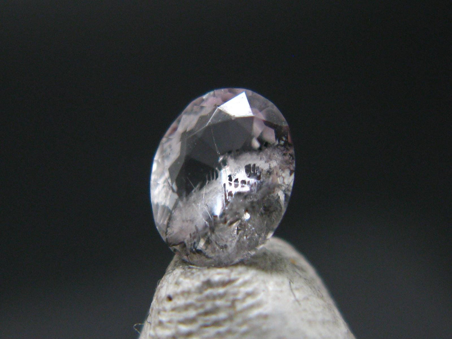 0.34 Carat Rare Gem Poudretteite Cut Stone From Burma
